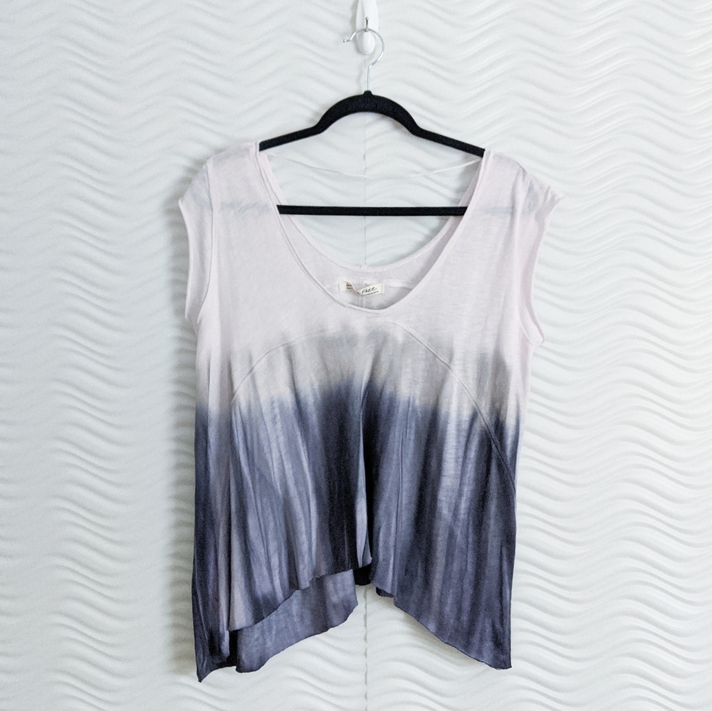 We The Free Paradise Tee Tie Dye Lilac Tank Top